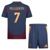 Officiële Voetbalshirt + Korte Broek AS Roma Pellegrini 7 Derde 2024-25 - Kids